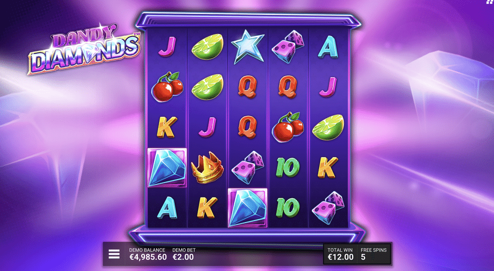 Dandy Diamonds Slot - 2 - BitStarz Casino