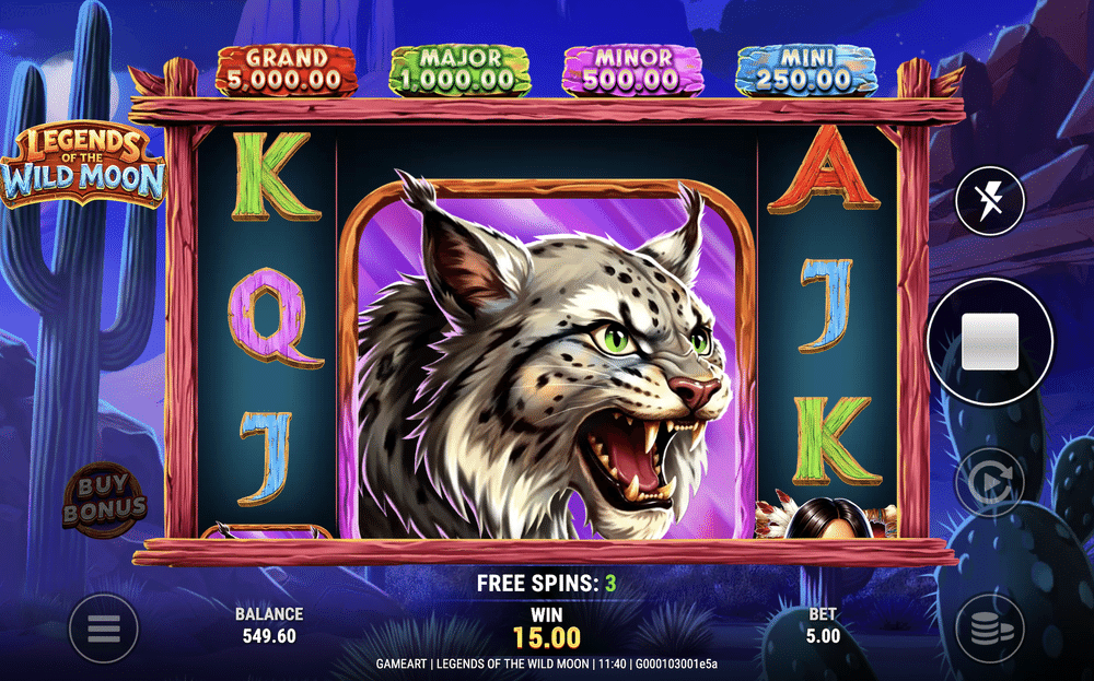 Legends of the Wild Moon Slot - 1 - BitStarz Casino