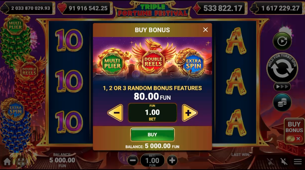 Triple Fortune Festival Slot - 3 - BitStarz Casino