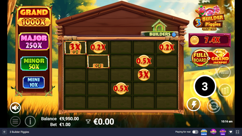 3 Builder Piggies Slot - 2 - BitStarz Casino