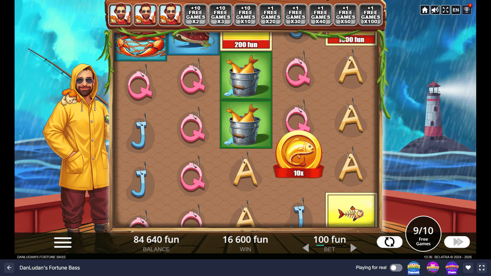 DanLudan's Fortune Bass Slot - 2 - BitStarz Casino