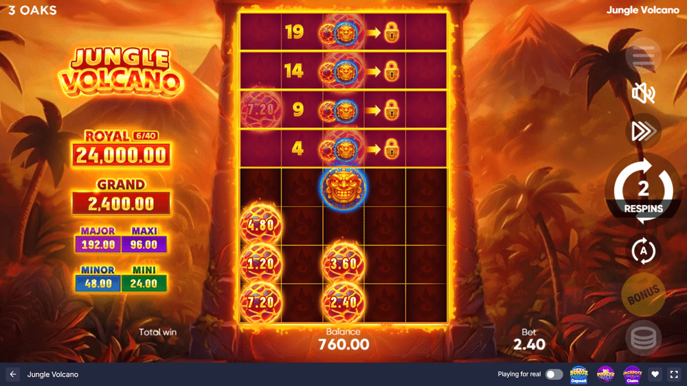 Jungle Volcano Slot - 2 - BitStarz Casino