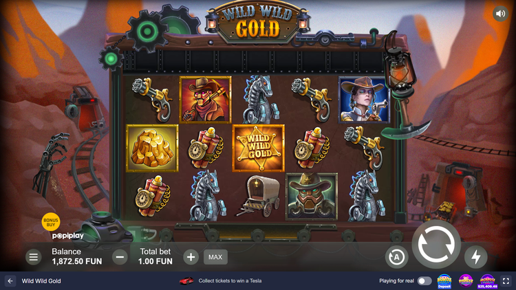 Wild Wild Gold Slot - 1 - BitStarz Casino