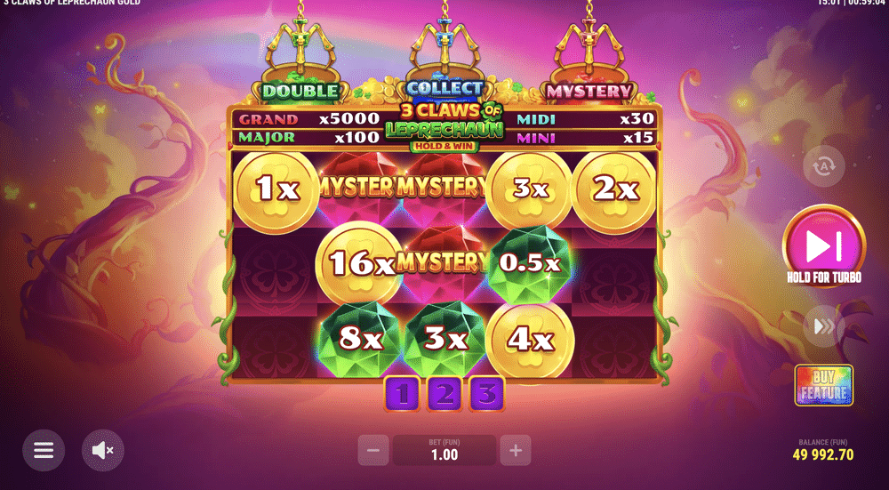 3 Claws of Leprechaun Gold Hold & Win Slot - 2 - BitStarz Casino