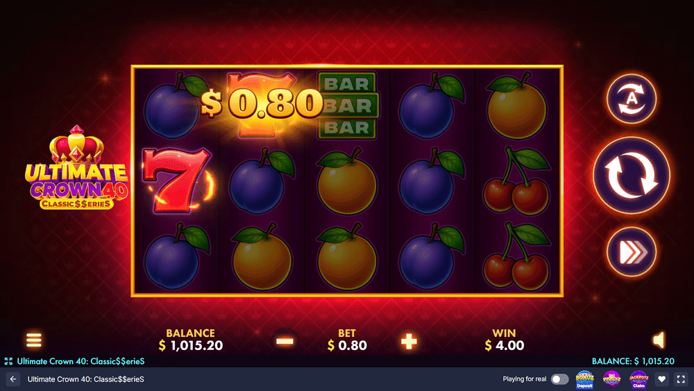 Ultimate Crown 40: Classic$$erieS Slot - 1 - BitStarz Casino
