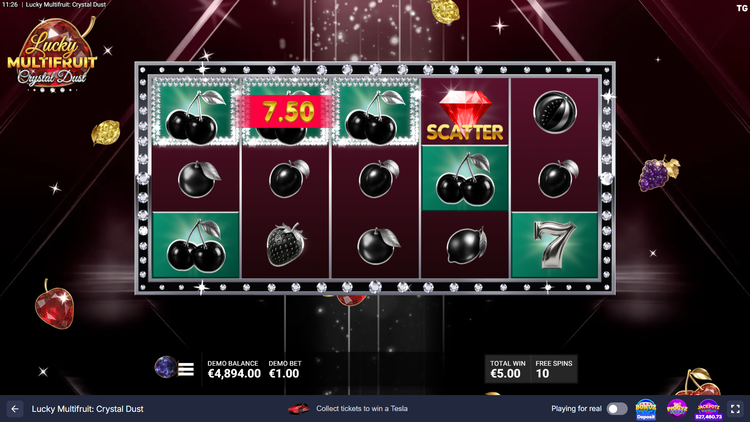 Lucky Multifruit: Crystal Dust Slot - 2 - BitStarz Casino