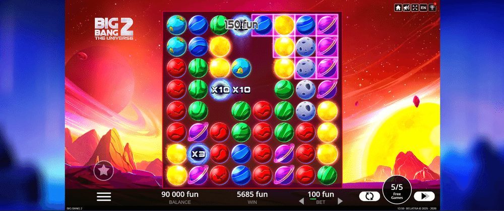 Big Bang 2 Slot - 3 - BitStarz Casino