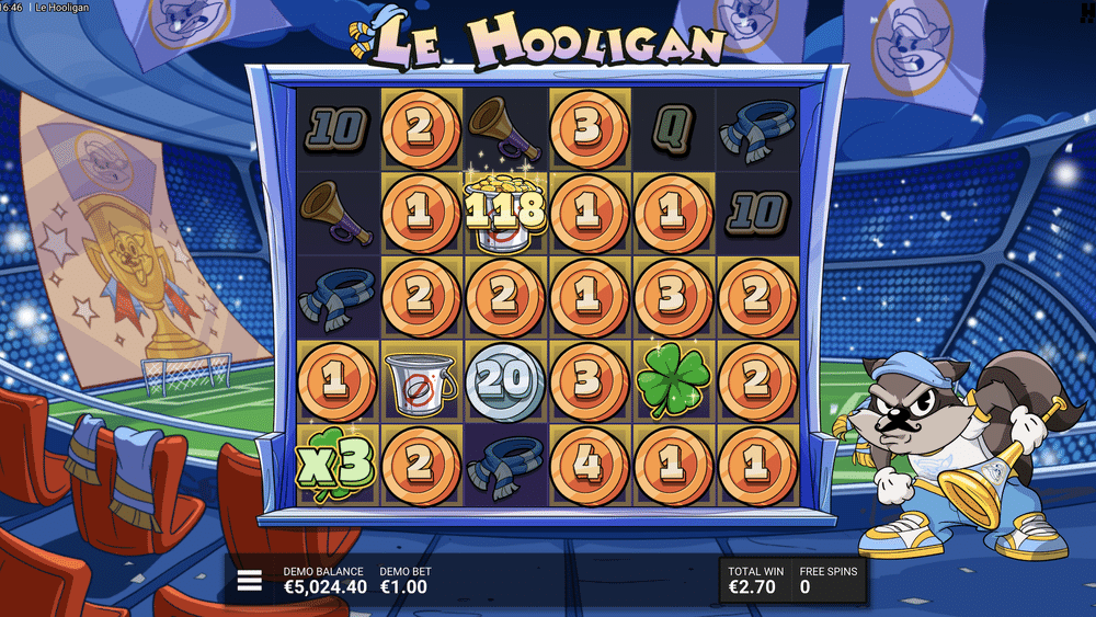 Le Hooligan Slot - 2 - BitStarz Casino
