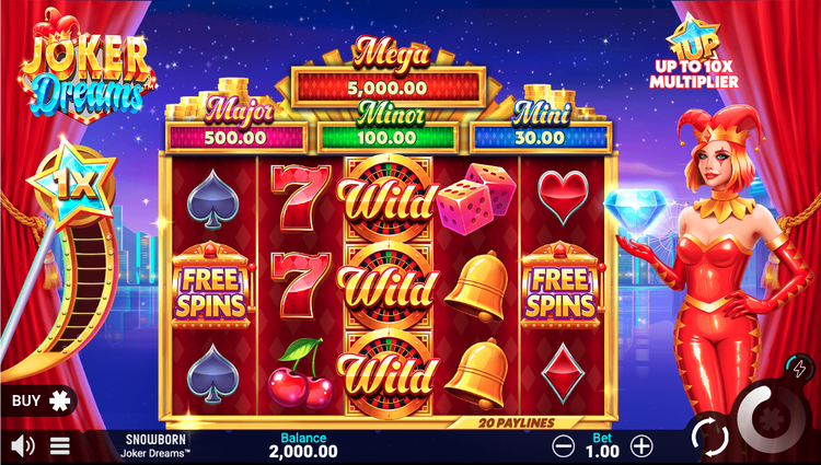 Joker Dreams Slot - 1 - BitStarz Casino