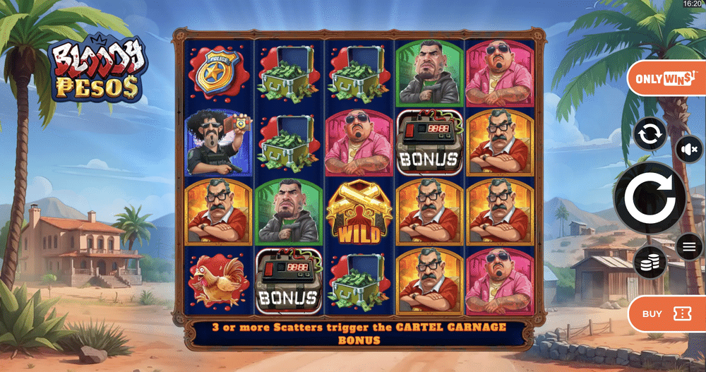 Bloody Pesos Slot - 1 - BitStarz Casino