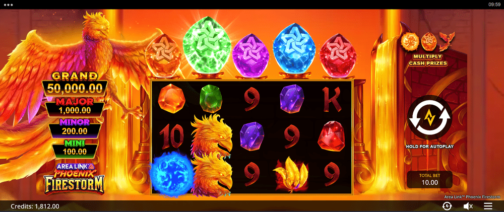 Area Link Phoenix Firestorm Slot - 1 - BitStarz Casino