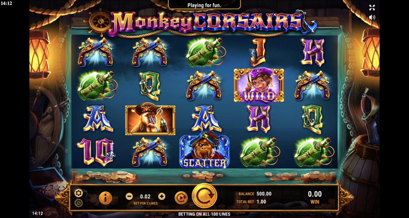 Monkey Corsairs Slot - 1 - BitStarz Casino