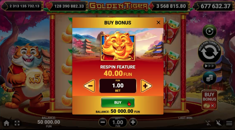 Golden Tiger Slot - 3 - BitStarz Casino
