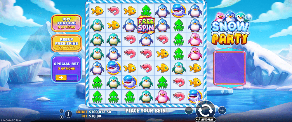 Snow Party Slot - 1 - BitStarz Casino