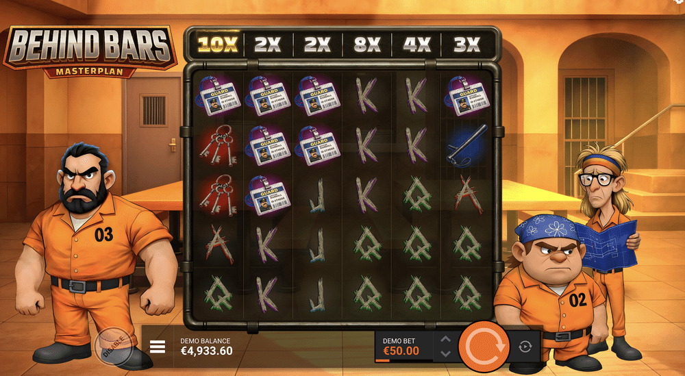 Behind Bars: Masterplan Slot - 1 - BitStarz Casino