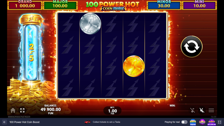 100 Power Hot Coin Boost Slot - 2 - BitStarz Casino