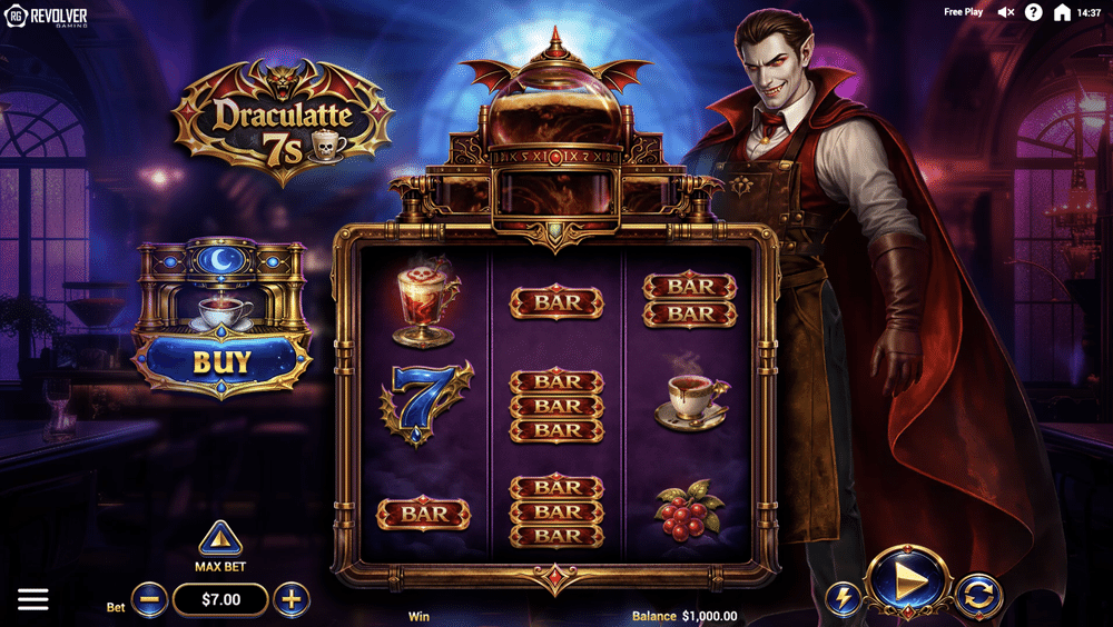 Draculatte 7s Slot - 1 - BitStarz Casino
