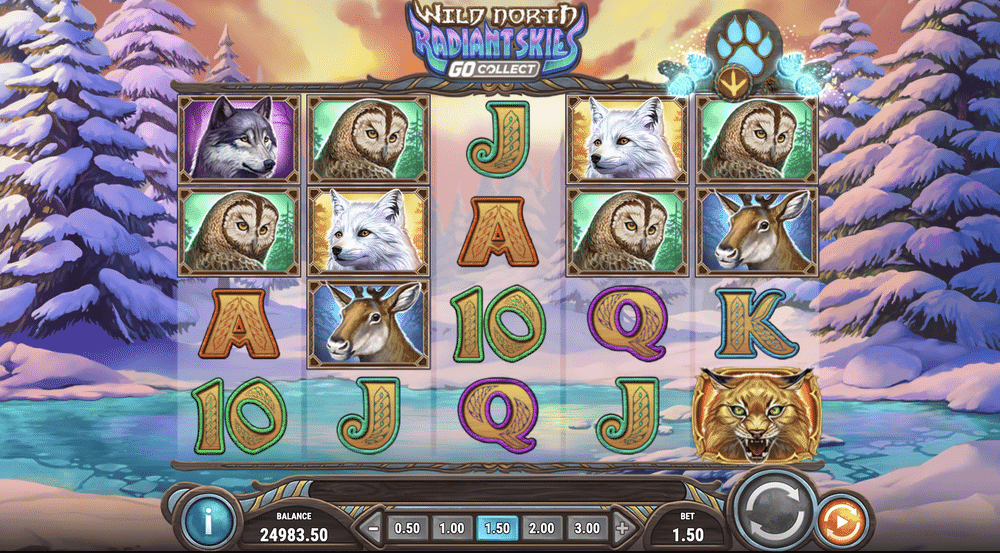 Wild North Radiant Skies GO Collect Slot - 1 - BitStarz Casino