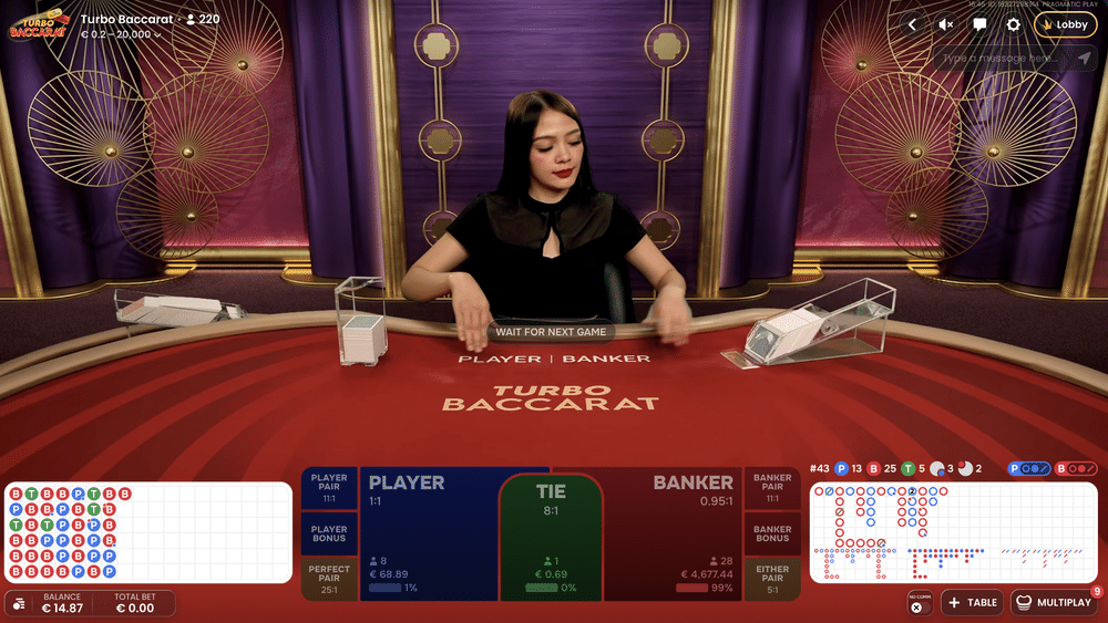 Turbo Baccarat - 1 - BitStarz Casino
