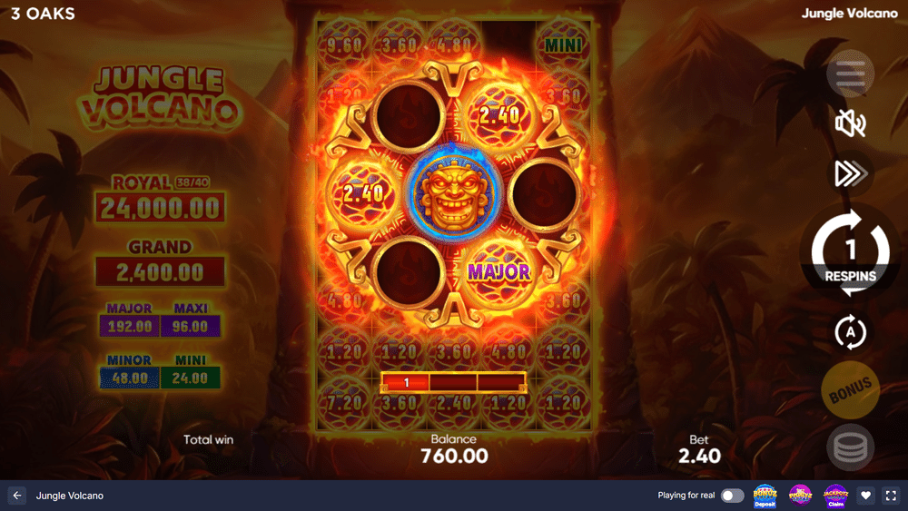 Jungle Volcano Slot - 3 - BitStarz Casino