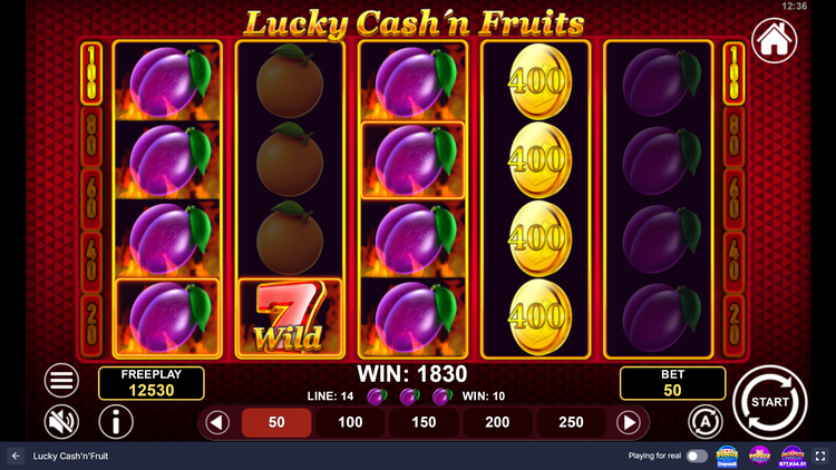 Lucky Cash'n'Fruit Slot - 2 - BitStarz Casino
