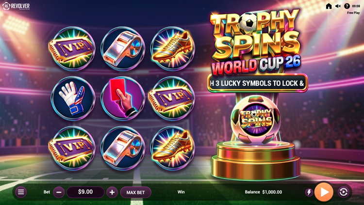 Trophy Spins - World Cup 26 Slot - 1 - BitStarz Casino
