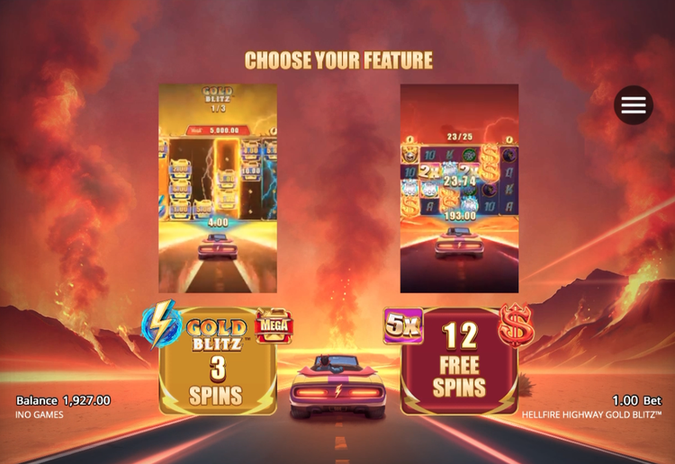 Hellfire Highway Gold Blitz Slot - 2 - BitStarz Casino
