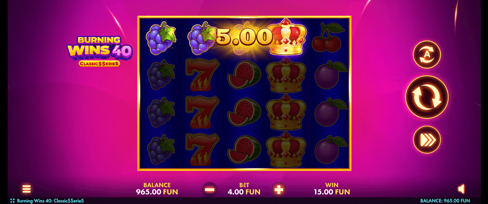Burning Wins 40: Classic Series Slot - 1 - BitStarz Casino