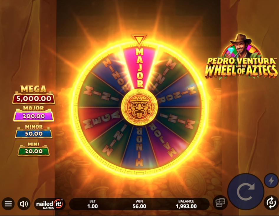 Pedro Ventura and the Wheel of Aztecs Slot - 3 - BitStarz Casino