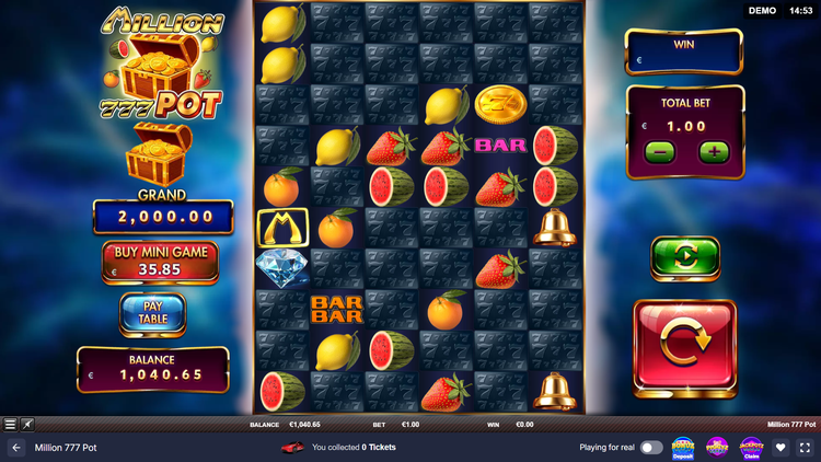 Million 777 Pot Slot - 1 - BitStarz Casino