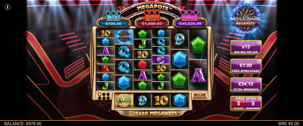 Millionaire Megapots Slot - 2 - BitStarz Casino