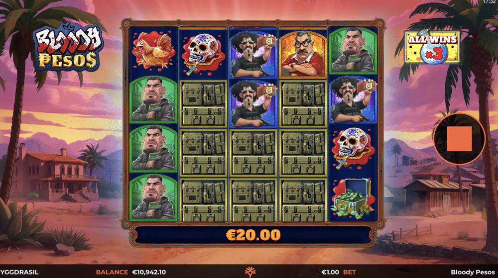 Bloody Pesos Slot - 2 - BitStarz Casino