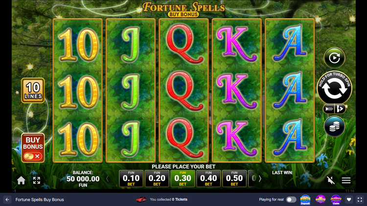 Fortune Spells Buy Bonus Slot - 1 - BitStarz Casino