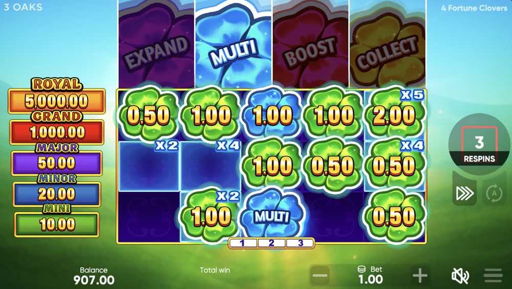 4 Fortune Clovers Slot - 1 - BitStarz Casino
