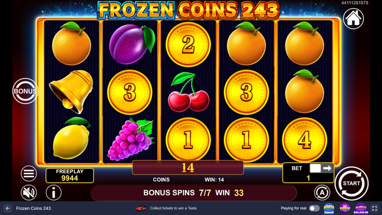 Frozen Coins 243 Slot - 3 - BitStarz Casino