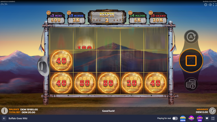 Buffalo Goes Wild Slot - 2 - BitStarz Casino