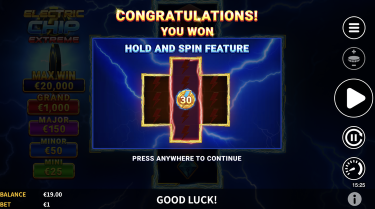 Electric Chip Extreme Slot - 2 - BitStarz Casino