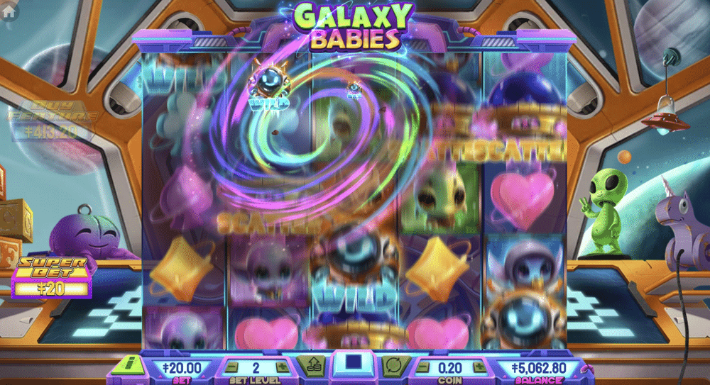 Galaxy Babies Slot - 2 - BitStarz Casino