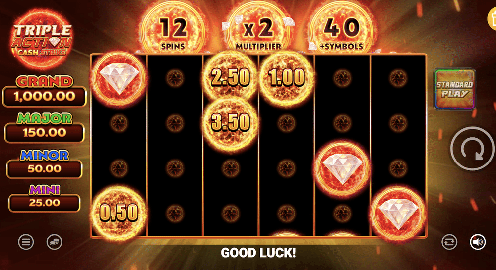 Triple Action Cash Strike Slot - 2 - BitStarz Casino