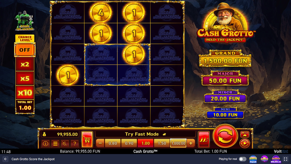 Cash Grotto Score the Jackpot Slot - 1 - BitStarz Casino