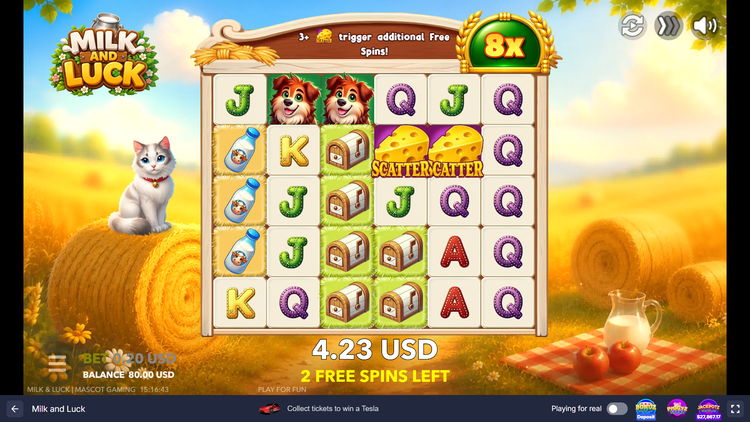 Milk & Luck Slot - 3 - BitStarz Casino
