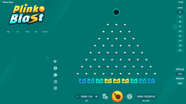 Plinko Blast - 1 - BitStarz Casino