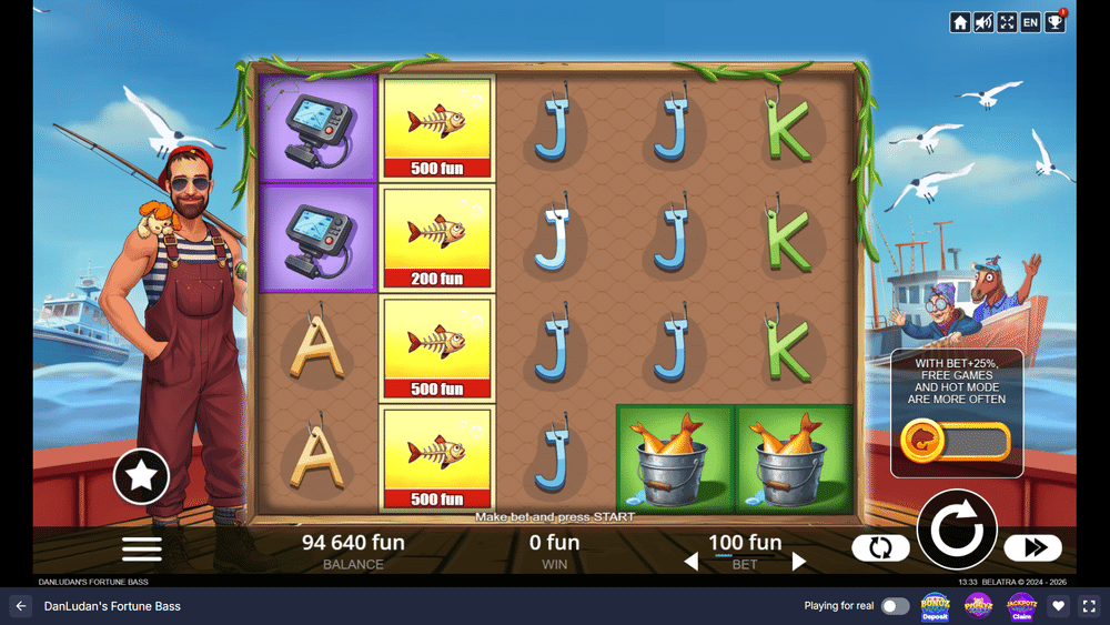 DanLudan's Fortune Bass Slot - 1 - BitStarz Casino