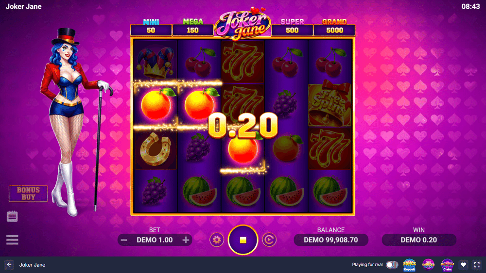 Joker Jane Slot - 1 - BitStarz Casino
