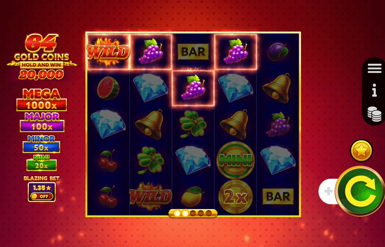 64 Gold Coins <span class=