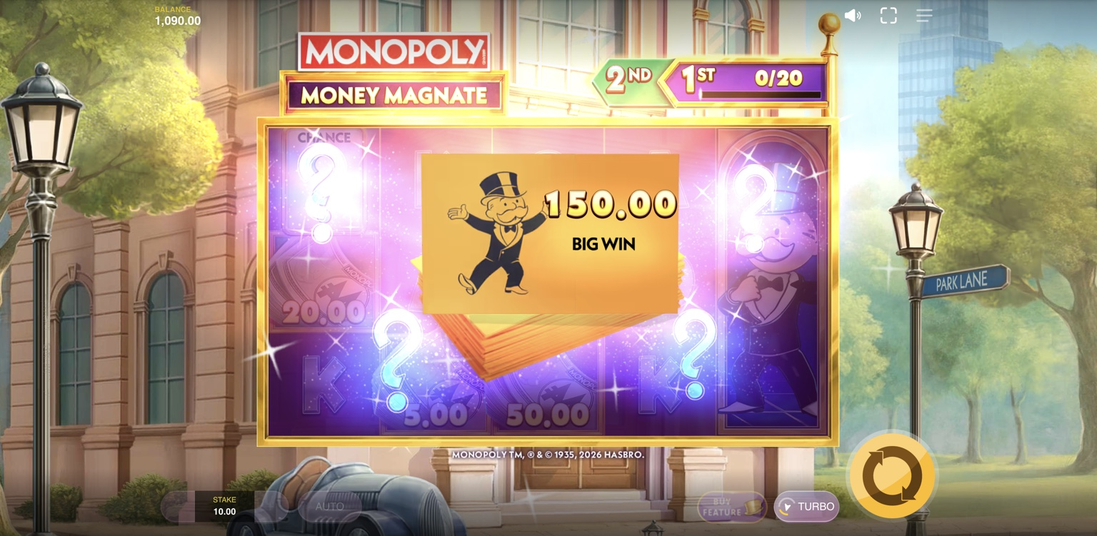 Monopoly Money Magnate Slot - 2 - BitStarz Casino