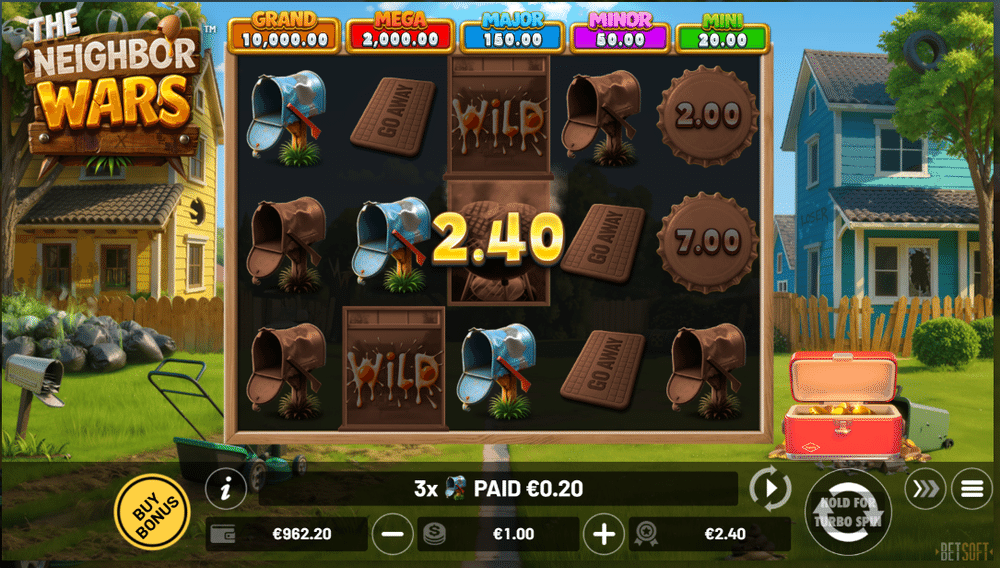 The Neighbor Wars Slot - 1 - BitStarz Casino