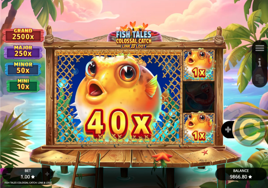 Fish Tales Colossal Catch: Link & Loot Slot - 2 - BitStarz Casino
