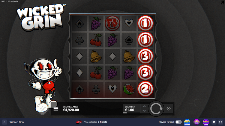 Wicked Grin Slot - 2 - BitStarz Casino