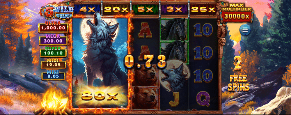 5 Wild Wolves Slot - 3 - BitStarz Casino